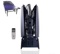 Robot de tennis de table automatique avec filet de recyclage de balles - Lanceur multi-spin et machine de service automatique pour l'entraînement en solo