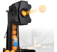Robot De Tennis De Table Machine à Balles De Ping-pong, Entraîneur Automatique De Tennis De Table, Lanceur à Rotations Multiples Avec Filet De Récupération Des Balles, 12 Modes De Rotation, Vitesse Et