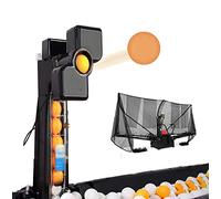 Robot de tennis de table - Machine automatique de ping-pong avec 36 balles rotatives pour l'entraînement et la pratique