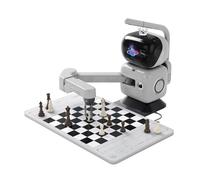 Robot d'échecs Sense Robot AI avec Bras robotisé - 25 Niveaux d'IA, 1200+ Exercices, entraîneur de finales, relecture de Parties Classiques, Coaching Vocal, intégration Lichess, App synchronisation
