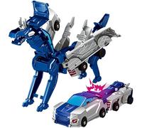 Robot Déformée, Robot de Voiture de Déformation, Volant Pegasus de Transformation, 2 Pièces de Voitures Combinée Déformation Collision, Cadeau d'anniversaire