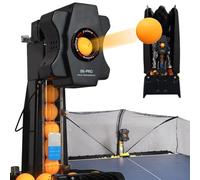 Robot d'entraînement automatique de ping-pong avec 9 balles de rotation différentes, machine à balles de tennis de table, filet de recyclage pour entraînement d'exercice