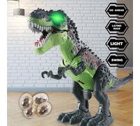 Robot Dinosaure Télécommandé, Modèle Rc Tyrannosaure Rex, 5 Pièces/Ensemble, Son De Dinosaure, Jouet Électrique Pour La Marche Des Animaux