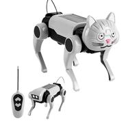 Robot Dog, Animal de Compagnie Robotique Intelligent et Interactif STEM avec Capteur Tactile, Chien Robot pour à Partir de 3 Ans, Jouet RC Compagnon pour Garçons et Filles Intérieur Extérieur
