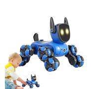 Robot Dog, Chien Robotique,Électrique 8 Roues Jouets Créatifs Éducatifs - Jeu Interactif à Télécommande, Jouet de Randonnée pour Fille, Garçon,