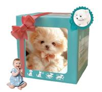 Robot Dog for Kids 2025, Mon Chiot Robot Réaliste Qui Agit comme Un Vrai Chiot pour Marcher, Aboyer, Jouet Créatif Animal en Peluche A