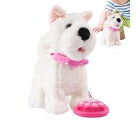 Robot Dog - Peluche With Electronic Components 25x13x29cm | Realistic Smart AI Touch Sensing Robot Dog Toy | Interactive Sound Mimic Pet For Kids Birthday Christmas Girls Play And Gift Use