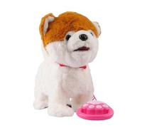 Robot Dog - Peluche With Electronic Components 25x13x29cm | Realistic Smart AI Touch Sensing Robot Dog Toy | Interactive Sound Mimic Pet For Kids Birthday Christmas Girls Play And Gift Use