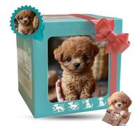 Robot Dog pour Adultes, Boyage De Chien, Chiens De Robot Qui Agissent comme De Vrais Chiens, Simulation des Jouets De Chien en Peluche, Aboyage Et Wague Sa Queue, Compagnon De Chiot Robotique A