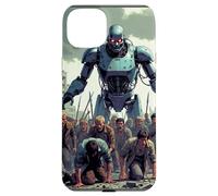 Robot Dystopique Future Coque pour iPhone 15 Plus