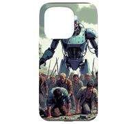 Robot Dystopique Future Coque pour iPhone 15 Pro