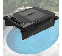 Robot écumeur de piscine, nettoyeur de piscine robotisé sans fil, aspirateur automatique double mode solaire et rechargeable, tiroir de collecte des déchets de 3,4 L