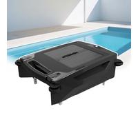 Robot écumoire solaire sans fil avec contrôle par application, double charge, auto-stationnement, poubelle à débris de 3,4 l - Aspirateur de piscine robotique pour piscines d'eau salée et d'eau douce