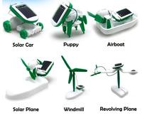 Robot Éducatif De Construction 6 En 1, Modèle Intelligent De Bricolage À Énergie Solaire