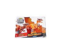 ZURU - Robo Alive - Dino Wars Raptor - Robot Dinosaure - 4 Armures - Mouvements réalistes - Sonores - 7133