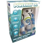 Lexibook Powerman Jr – Robot intelligent lisant les pensées, danse, musique Vert/Bleu ROB20FR
