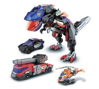 Jouet assemblable VTECH SWITCH & GO COMBO - TRIO, le méga T-Rex SOS (3 en 1) pour enfant de 4 ans et plus