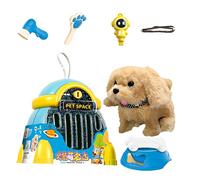 Robot en Peluche Réaliste - Animal Électronique qui Marche, Émet des Sons et Effectue des Mouvements,Peluche Robotique Interactive | Voor Volwassenen Bestuurders Tassen Portemonnee Keuken Reizen Kampe