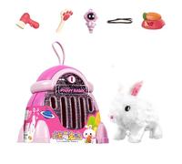 Robot en Peluche Réaliste | Animal Électronique qui Marche, Émet des Sons et Effectue des Mouvements,Peluche Robotique Interactive,Pour Filles Famille Amis Jeunes Adolescents Anniversaire Noël Fêtes