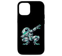 Robot Frog Astronaute Dabbing Cartoon Mech Coque pour iPhone 12/12 Pro