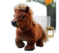 Robot Horse Toy - Adorable Robot Peluche Cheval Intelligent Animé | Compagnon Électronique Actions Vivaces, Animal De Compagnie Interactif Doux pour Garçons Filles Anniversaire Surprise Activité