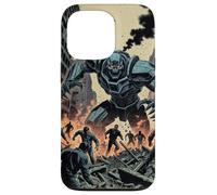 Robot Humanoïde Dystopique Future Coque pour iPhone 13 Pro