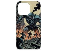 Robot Humanoïde Dystopique Future Coque pour iPhone 14 Pro Max
