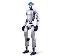 Robot humanoïde Unitree G1 à intelligence incarnée, agilité dynamique, piloté par l'apprentissage par imitation et renforcement, mains dextres à contrôle de force capables de manipuler tous objets, in
