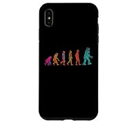 Robot Humoristique Memes Robots Evolution Singe Man Robot Coque pour iPhone XS Max