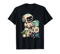 Robot IA Mignon Crée Réseaux Neuronaux Machine Learning T-Shirt