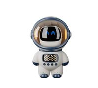 Robot intelligent à reconnaissance vocale AI, compagnon interactif sans fil multifonction avec horloge et expression dynamique pour la maison, le bureau, adulte et enfant