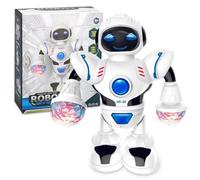 Robot Intelligent Électrique Chantant Et Dansant, Avec Lumières Led, Jouet Pour Enfants, Cadeau D'anniversaire Pour Garçons Et Filles