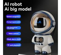 Robot intelligent IA, haut-parleur Bluetooth, réveil, radio FM