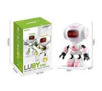 Robot Intelligent Luby En Bricolage, Robot Intelligent À Contrôle Tactile Jjr/C R9 Rc Jouets Pour Enfants