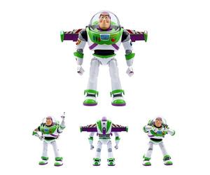 Robot interactif Robosen Buzz l'Éclair - Jouet intelligent contrôlé par voix et appli, mouvements réalistes, 200+ clips audio, mode mini-théâtre, actions programmables, ailes extensibles, effets laser