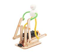 Robot Jouet Physique Scientifique Pour Enfants, Tige De Pensée Créative, Course En Bois, Kits De Jouets D'apprentissage Et D'éducation