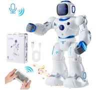 Robot Jouet Programmable-VEVOR-Télécommande, Tactile, Voix, APP-Chante, Danse, Fait des Exercices, Enregistre des Sons-Âge 3+