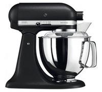 Robot Kitchenaid Premium 5KSM175PSEBK 300 W Truffe Noire Fonte noire H