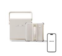 dreame C1 Station S Kit Robot Laveur de vitres, Protection intégrale, Station Mobile, Gestion Automatique du Cordon, Technologie CornerClean, Planification de la trajectoire de Couverture complète