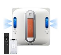 Robot Lave-Vitre - LIECTROUX - S11 - Pulvérisation 4 Directions - Détection de Verre - Commande Bluetooth