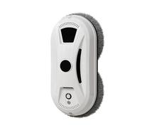 Robot Lave-Vitres Automatique Double Disque 2800 Pa - 3 modes - Détection des Bords Batterie de Secours Télécommande Sécurité