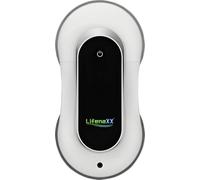 Robot lave-vitres avancé Lifenaxx LX-055, lave-vitres électrique avec 2 buses de pulvérisation, puissance d'aspiration élevée (2800 PA), grand réservoir d'eau de 70 ml, télécommande