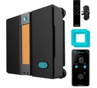 Robot Lave-Vitres Avec App Et Télécommande Conga Windroid W50 Double Spray. Pulvérise,Nettoie Et Sèche,6300Pa,Design Carré,4 Se