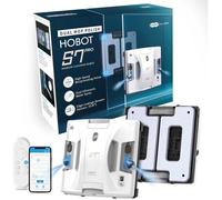 Robot lave vitres - Hobot - S7 Pro - Pulvérisation à ultrasons double de 15 nm, puissance d'aspiration de 4 800 Pa