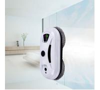 Robot Lave-Vitres Intelligent avec Télécommande -Double Pulvérisation, 3 Modes de Nettoyage, pour Vitres, Mirages et Surfaces Lisses