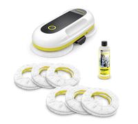 Robot lave vitres Karcher RCW 2 EXTRA + 62 dB - nettoyage automatique - nettoyage bordures - télécommande - 12 lingettes/dét 125ml