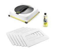 Robot lave vitres RCW 4 EXTRA + 62 dB - nettoyage automatique - nettoyage bordures - télécommande - 6 lingettes/dét 125ml