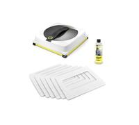 Robot lave vitres Karcher RCW 4 EXTRA + 62 dB - nettoyage automatique - nettoyage bordures - télécommande - 6 lingettes/dét 125ml