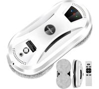 Robot laveur de vitres, consommation d'énergie efficace, câble de sécurité inclus, BLANC, EU, Oui