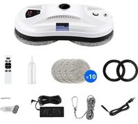 Robot laveur de vitres, nettoyage efficace, caractéristiques de sécurité, blanc, EU, oui
